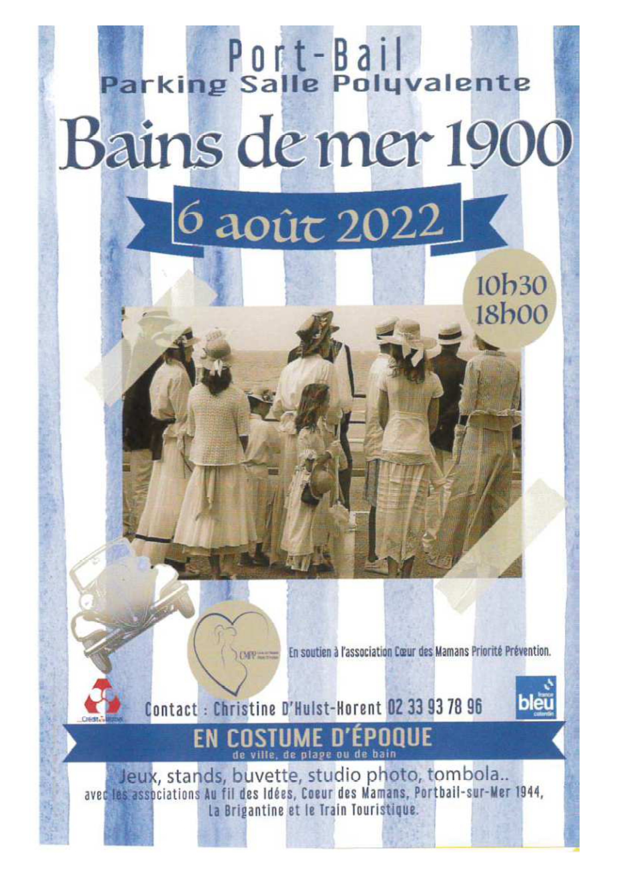 FÊTE des BAINS de MER 1900 Mairie de Port Bail