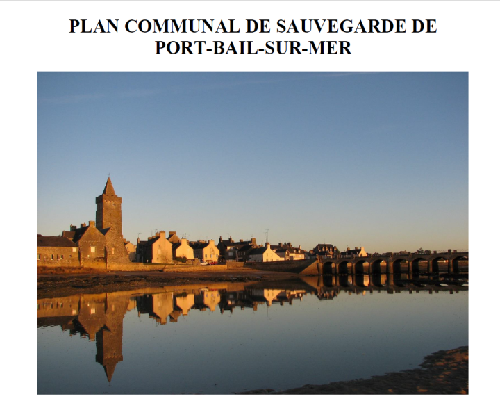 Plan Communal de Sauvegarde de Port-Bail-sur-mer