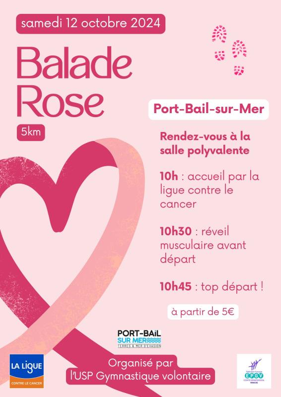 BALADE ROSE  Portbail