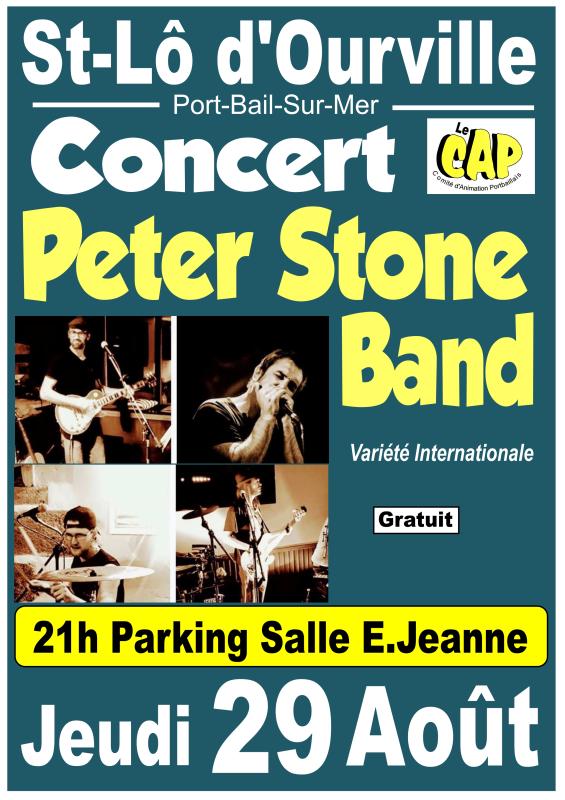 JEUDI DE L'ANIMATION - Concert PETER STONE BAND