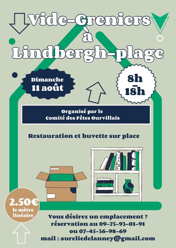 VIDE GRENIER  LINDBERGH PLAGE